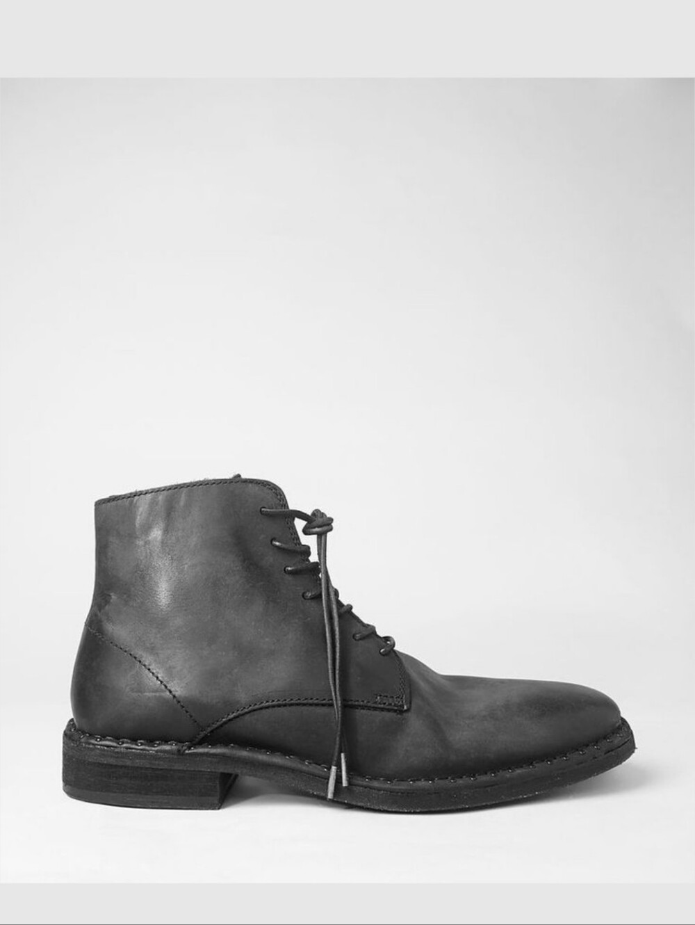 All Saints Brisk Boot In Washed Black
